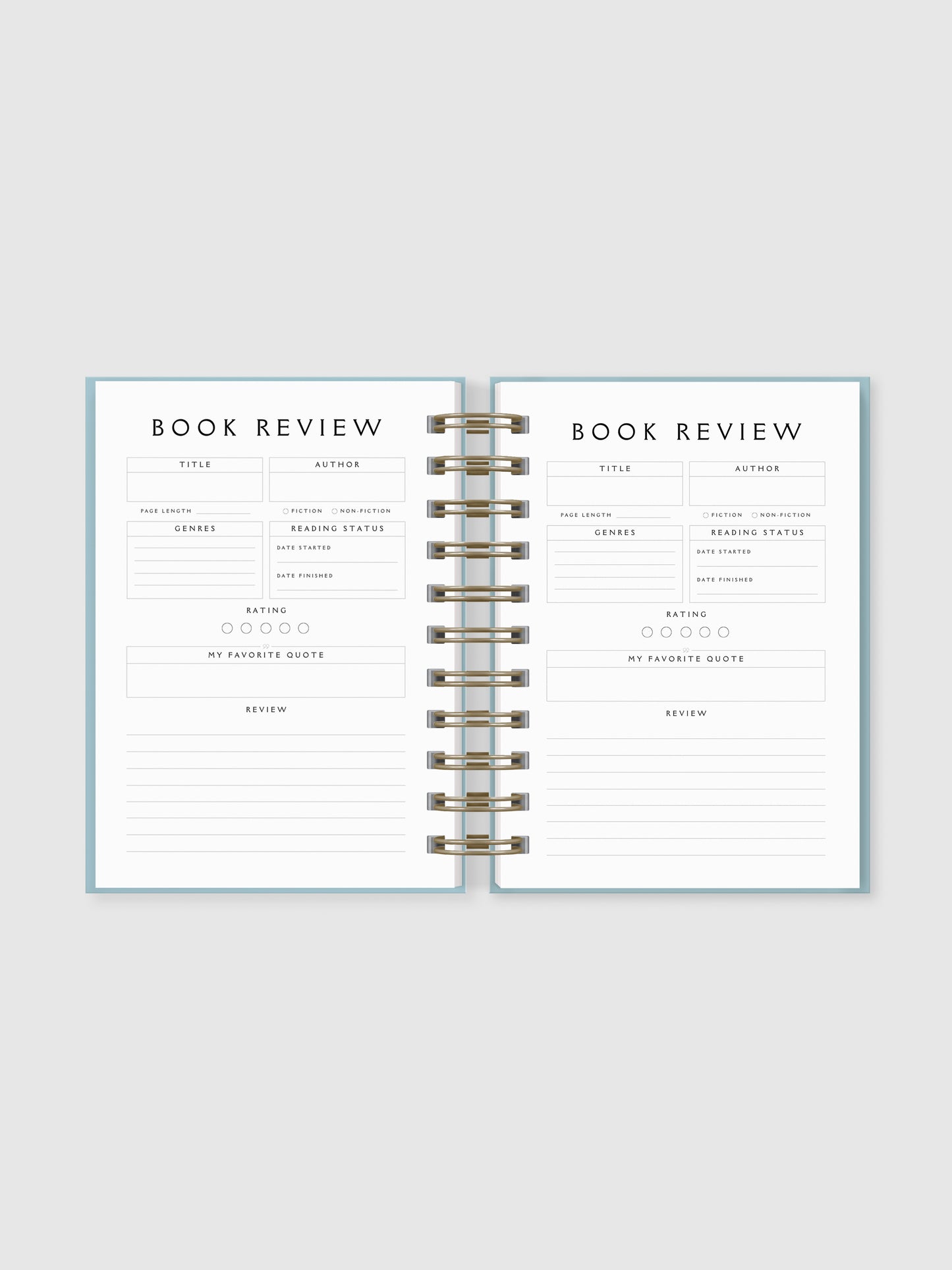 Reading, Hardback Journal