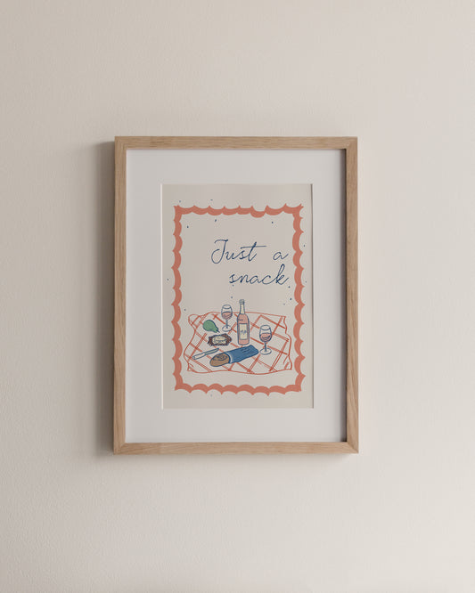 Just a snack, A4 Print