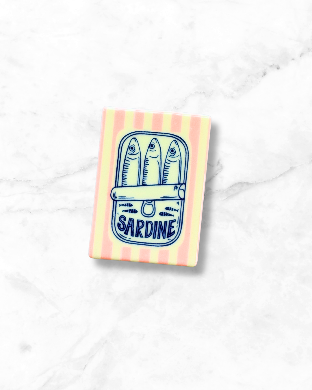 Sardines - Ceramic Magnet