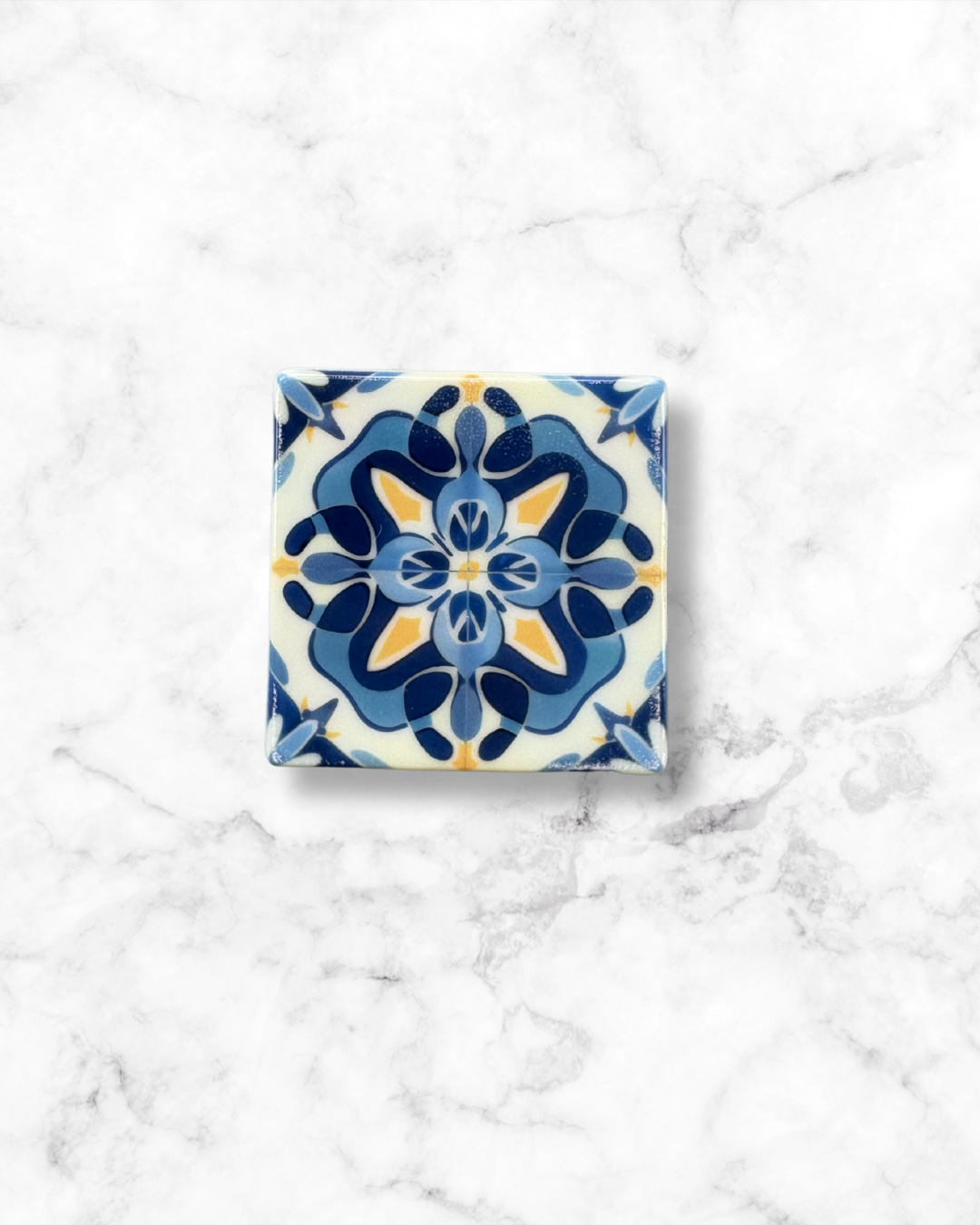 Spanish Tile - Ceramic Magnet