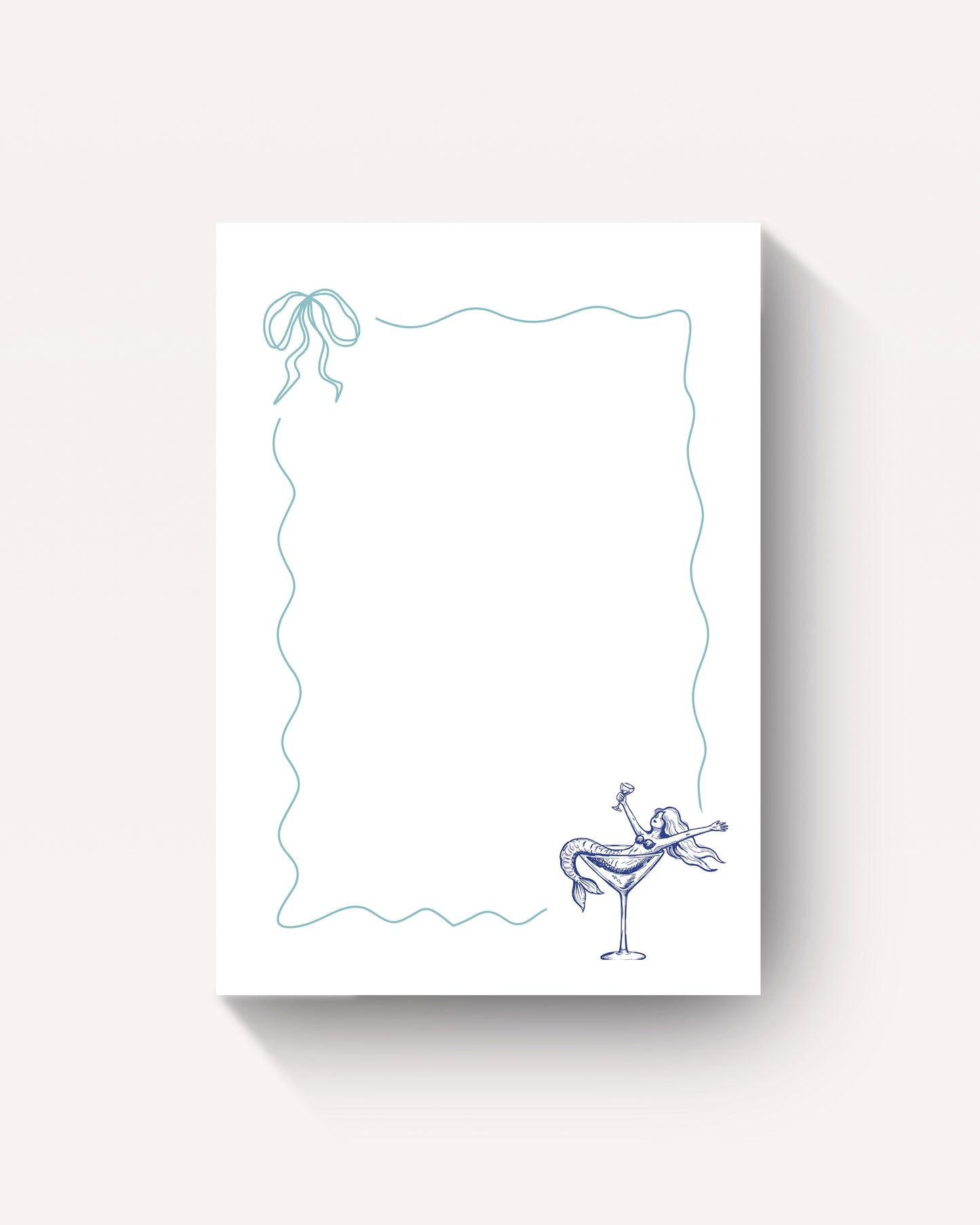 Boozey Mermaid - A5 Jotter Pad