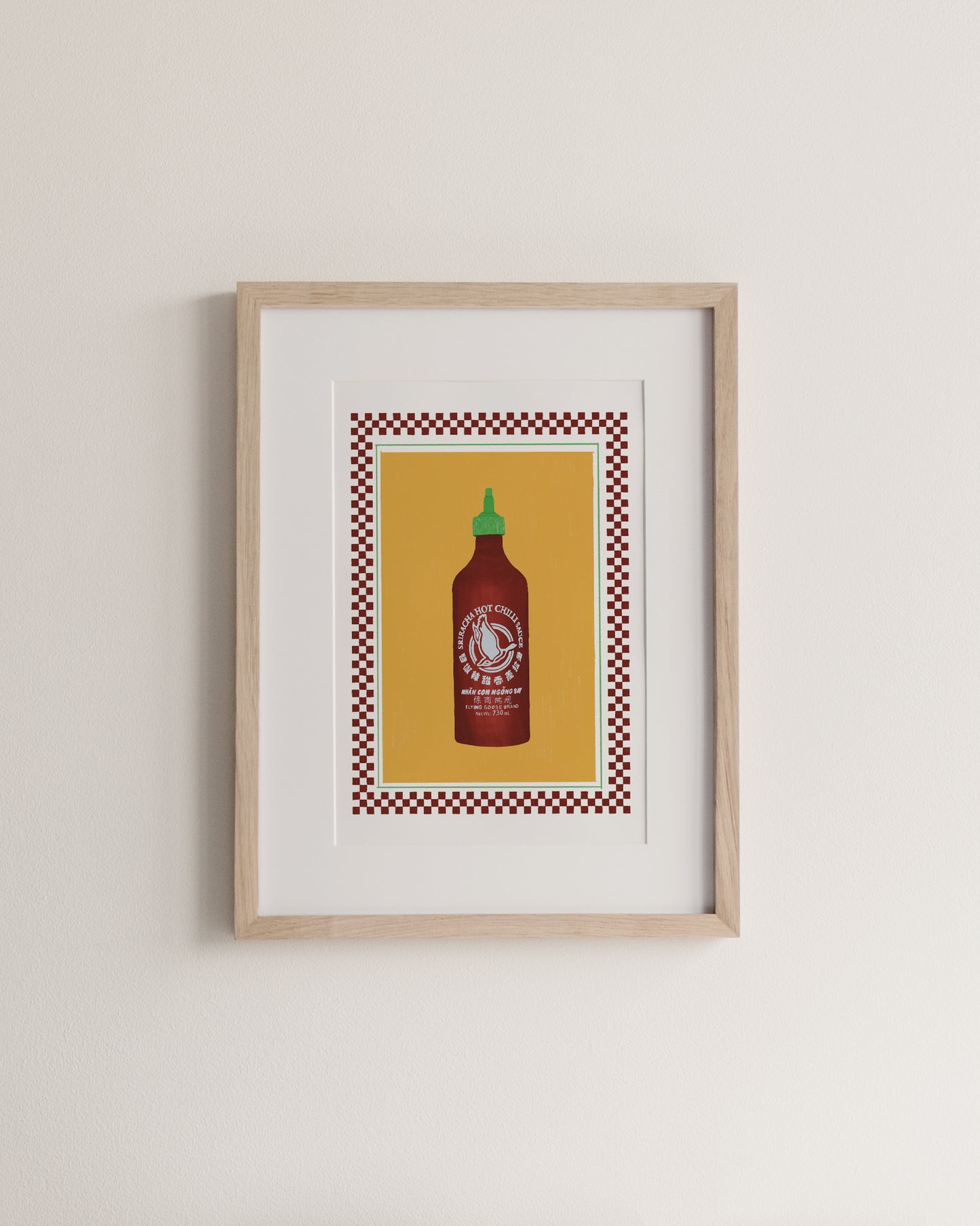Sriracha - A4 Print