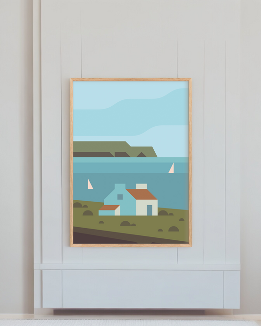 Highlands & Islands, Places to Go A4 Print