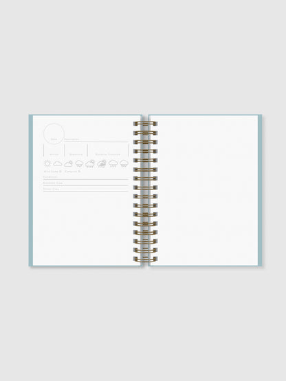 Camping Hardback Journal