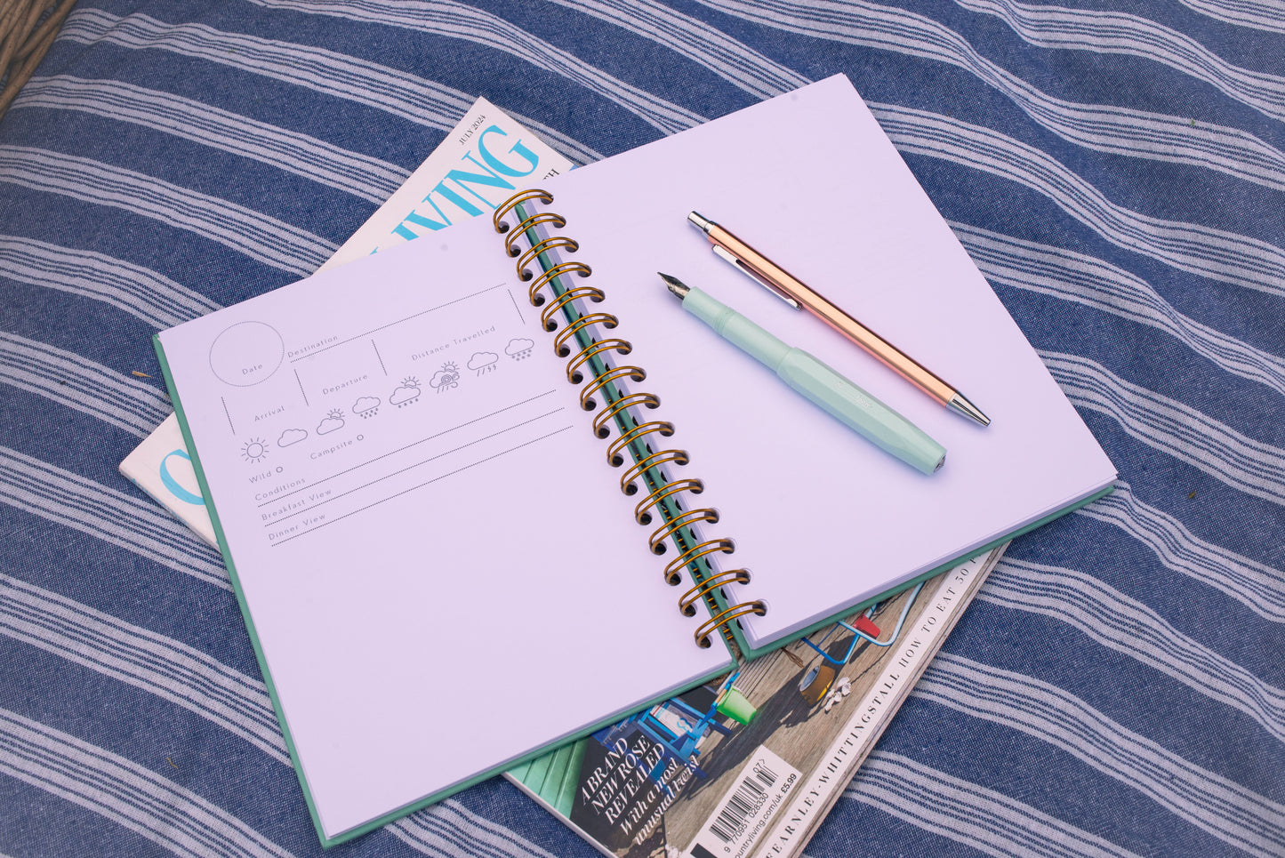 Campervan, Hardback Journal