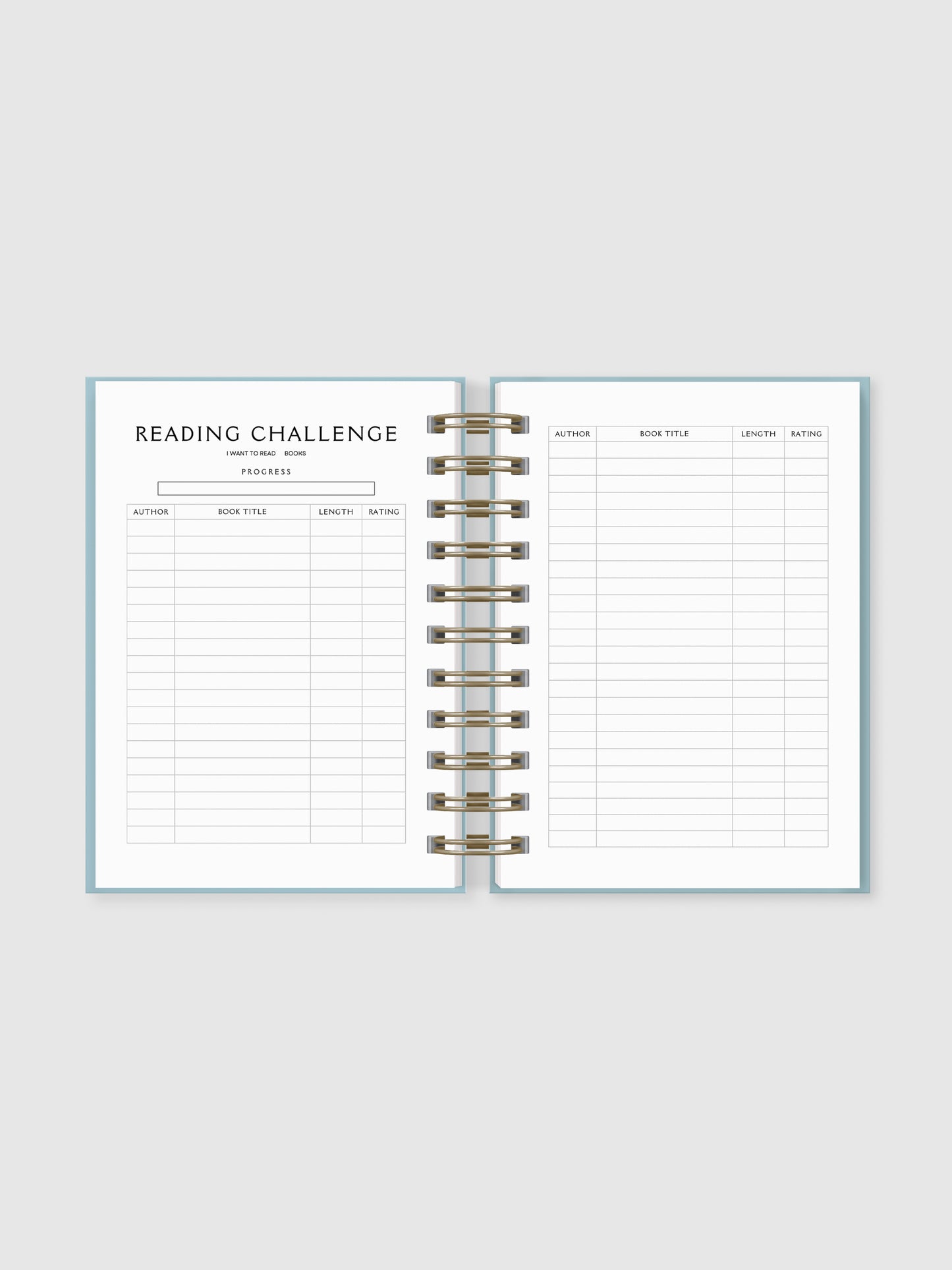 Reading, Hardback Journal