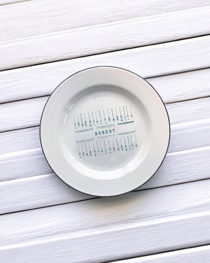 Personalised Decorative Enamel Plate