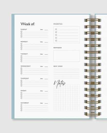 Planner, Hardback Daily Planner