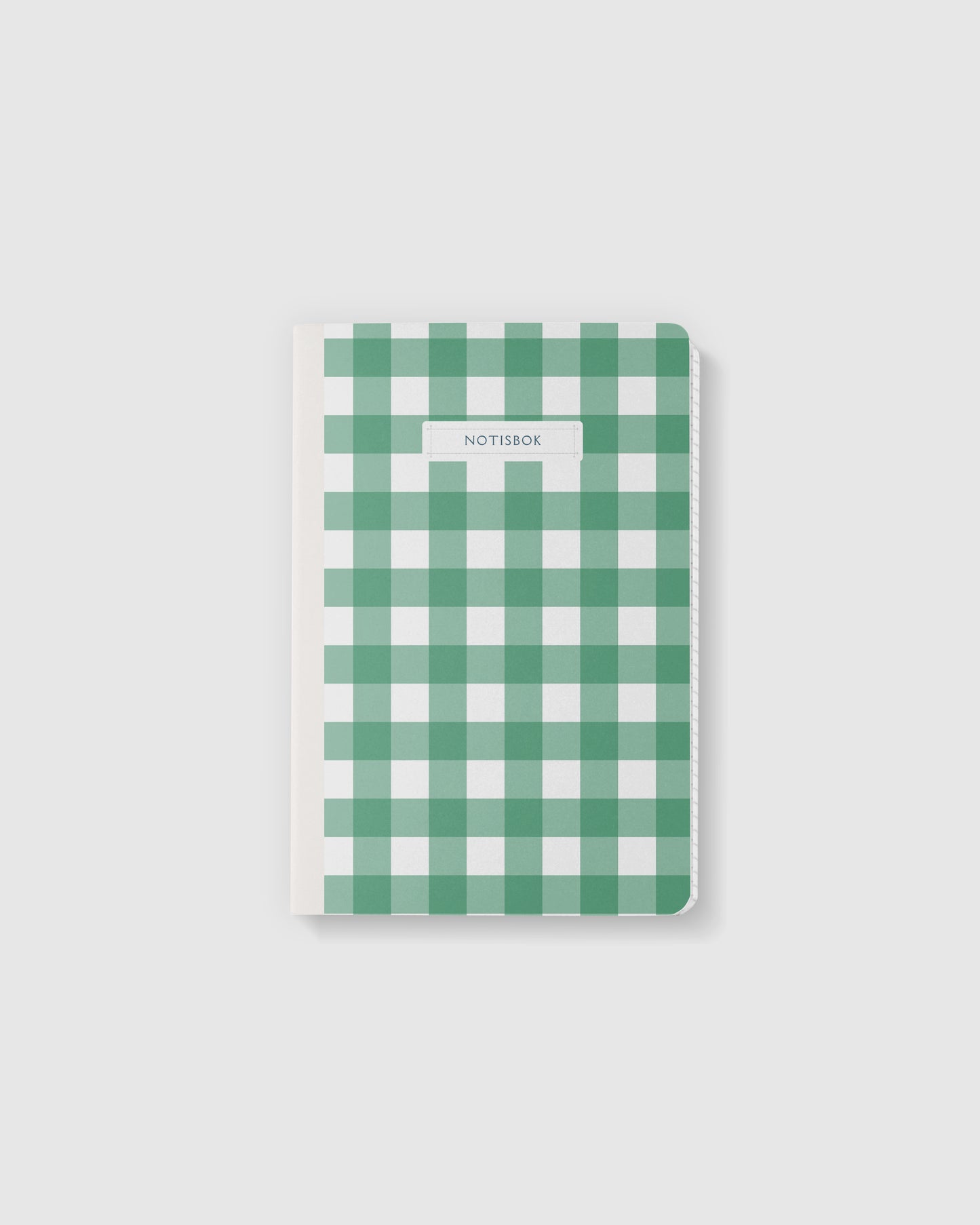 Green Gingham Exercise Pad - Mid SECONDS ITEM