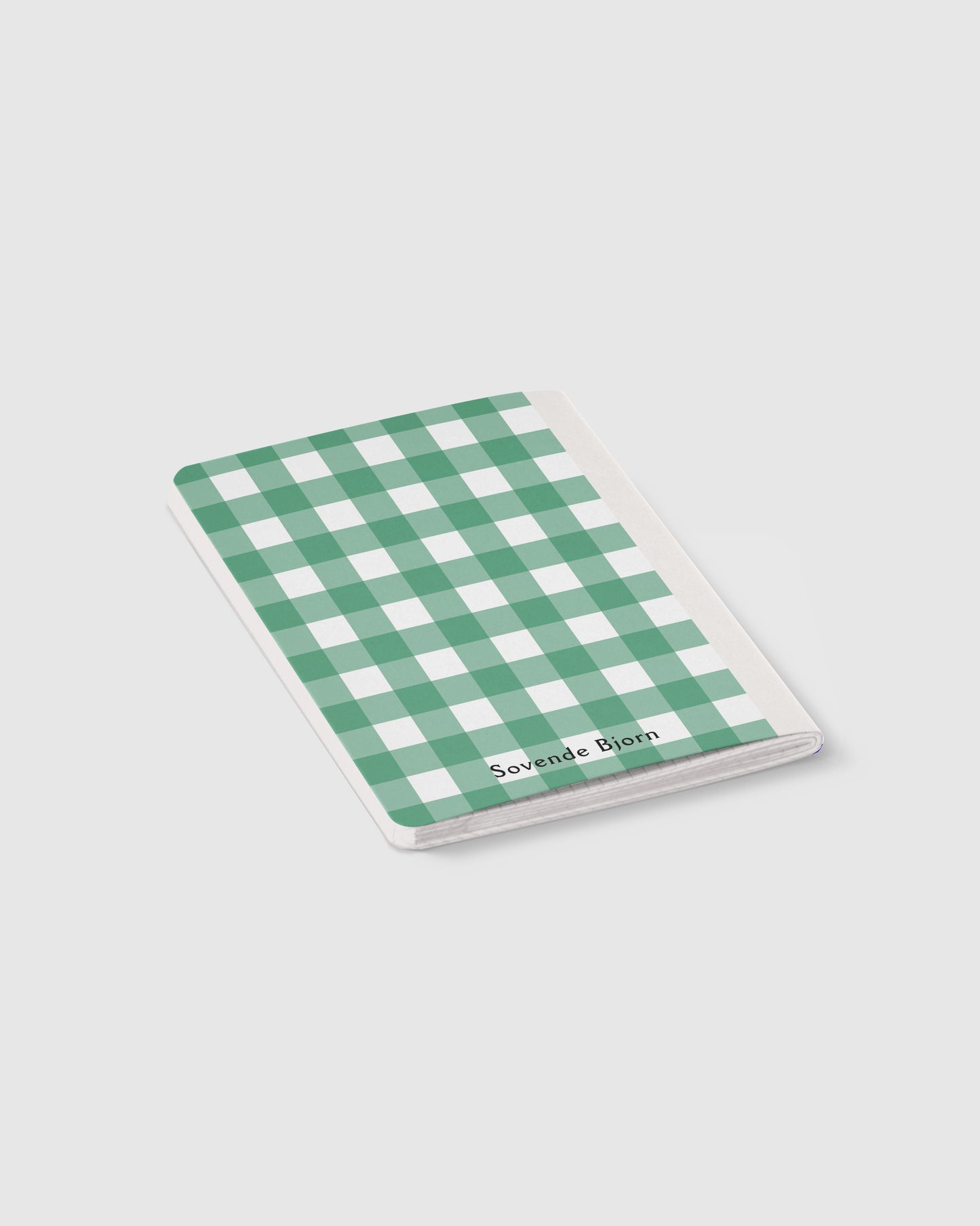 Green Gingham Exercise Pad - Mid SECONDS ITEM