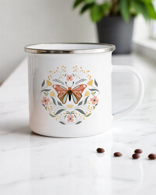 Wild Whimsy Camping Mug