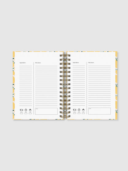 Recipes, Hardback Recipe Journal
