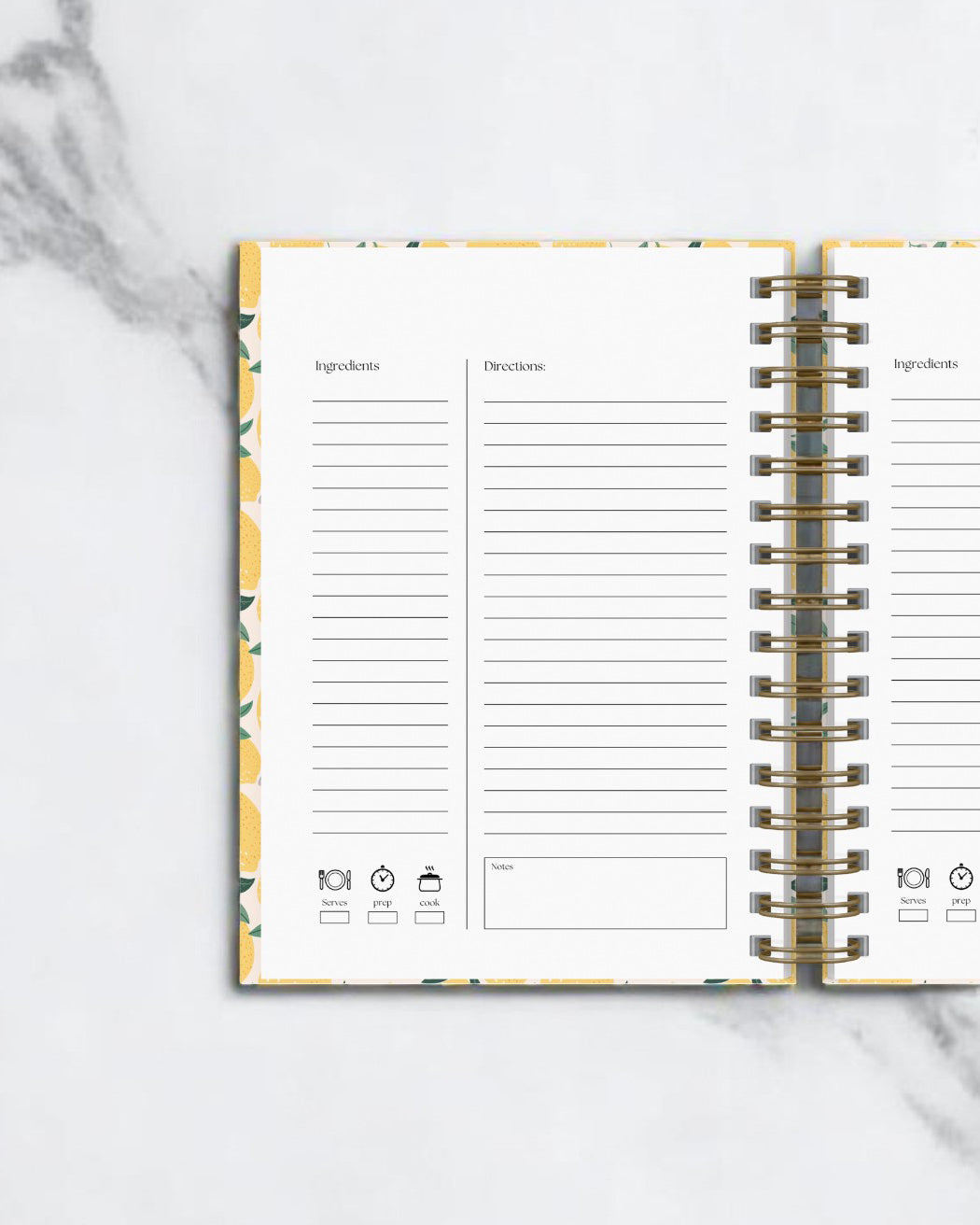 Recipes, Hardback Recipe Journal