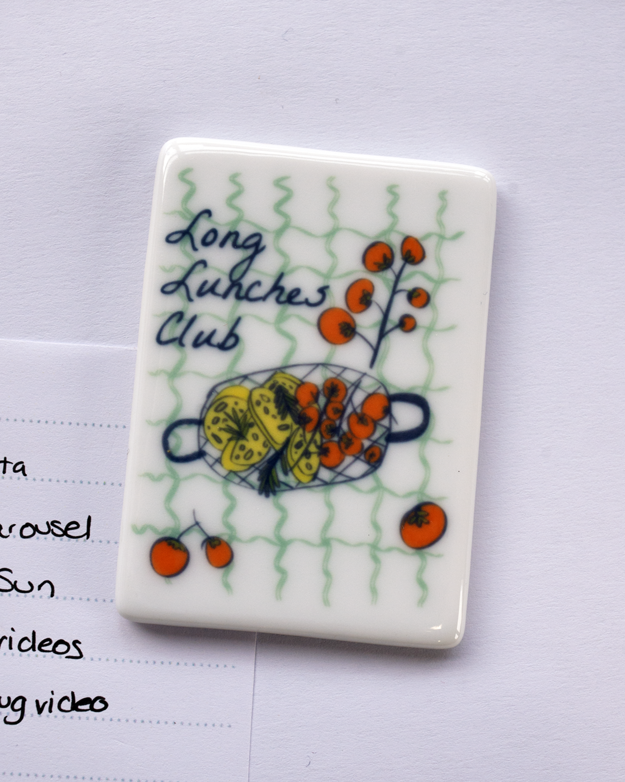 Long lunches club Fridge Magnet