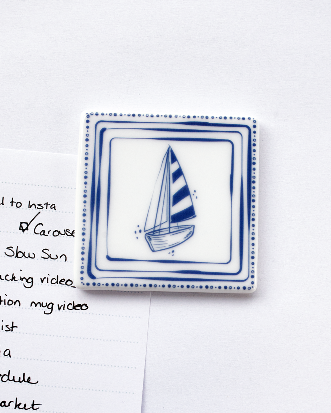 Sail Boat Fridge Magnet