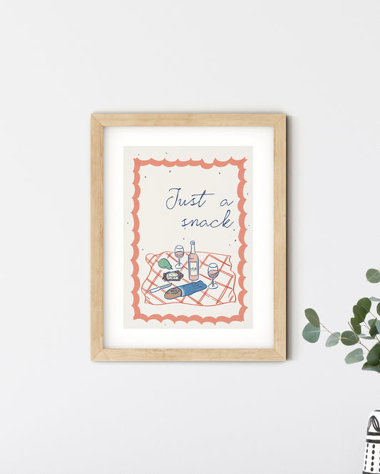 Just a snack, A4 Print