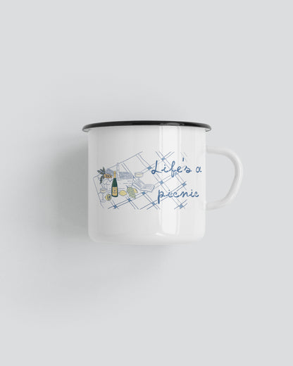 Life's a Picnic Camping Mug