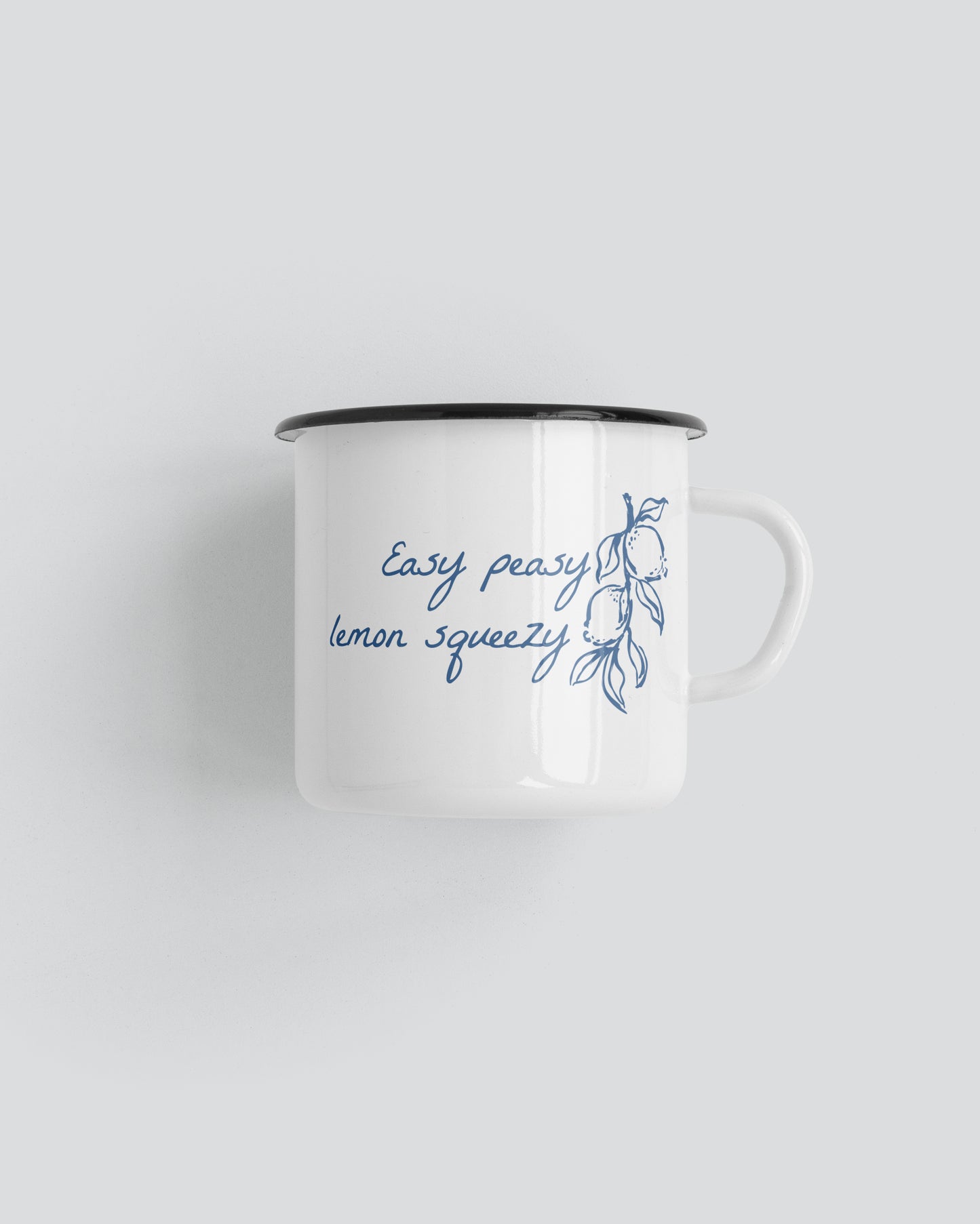 Easy Peasy Lemon Squeezy Camping Mug