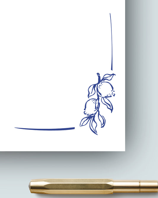 Lemons, Jotter Pad