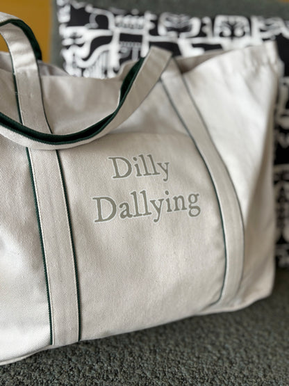 Dilly Dallying - Heatherfall Tote Bag