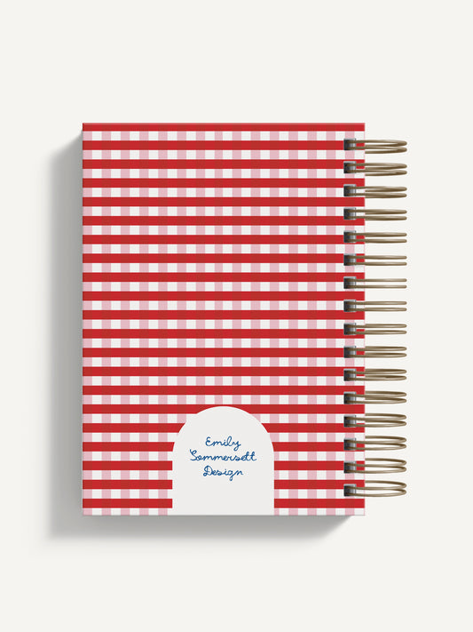 Tomato Girl Summer - A5 Personalised Recipe Book