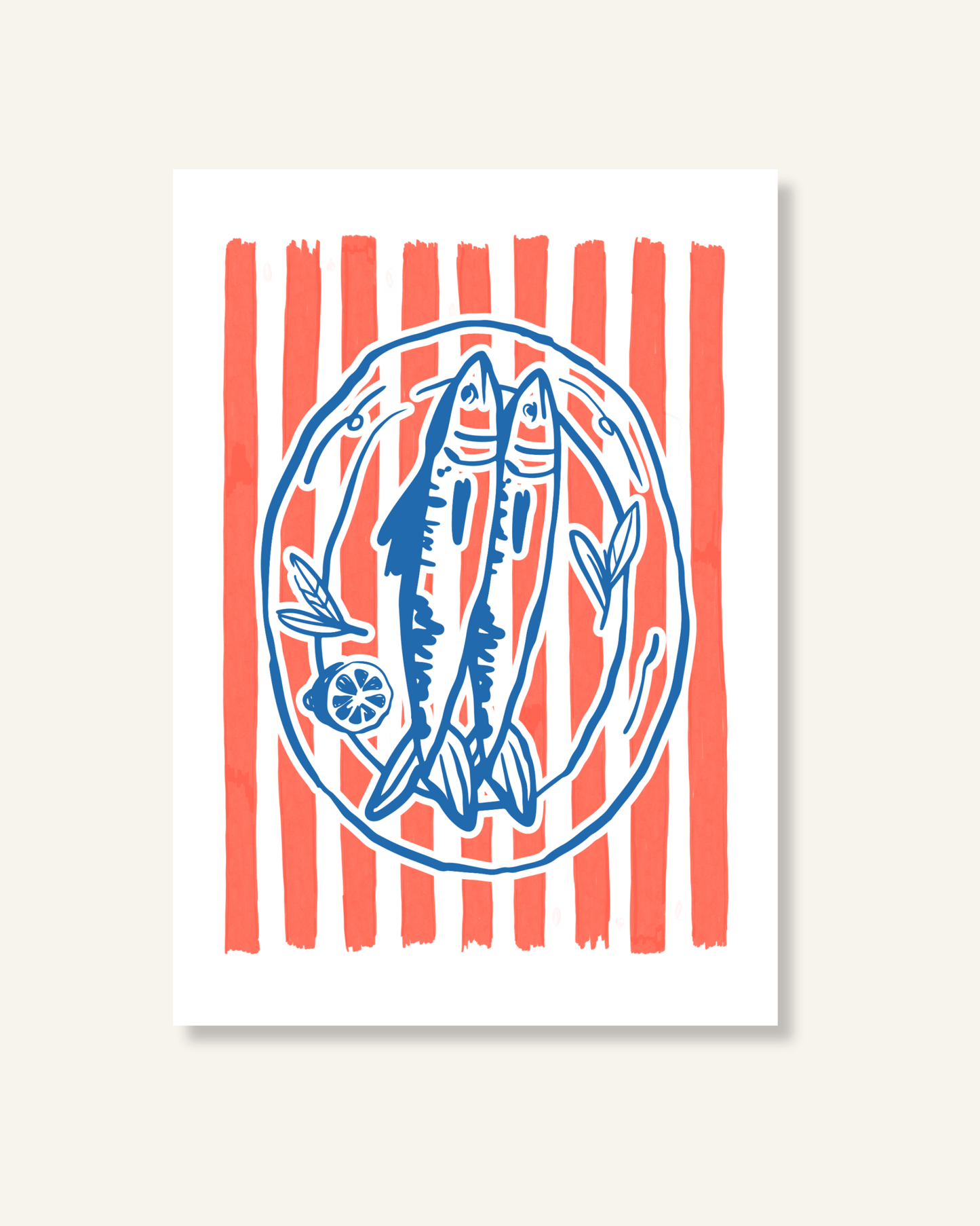 Fishy Dinner - Print