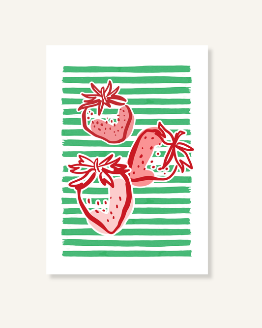 Strawberries - Print