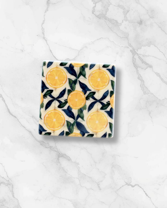 Spanish Tile - Ceramic Magnet