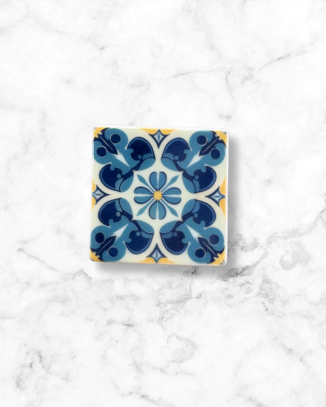 Spanish Tile - Ceramic Magnet