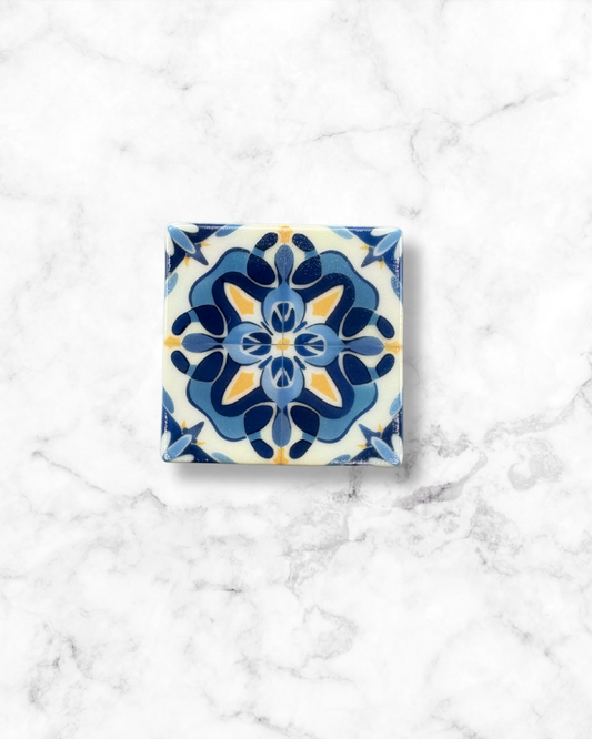 Spanish Tile - Ceramic Magnet