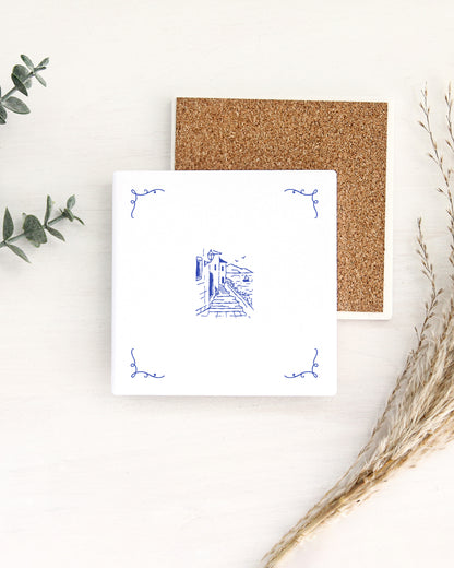 La Dolce Vita Ceramic Coaster