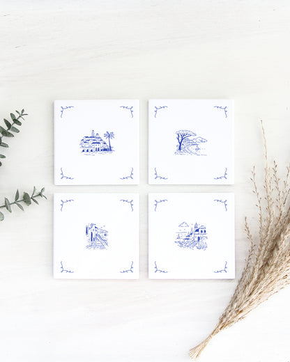 La Dolce Vita Ceramic Coaster