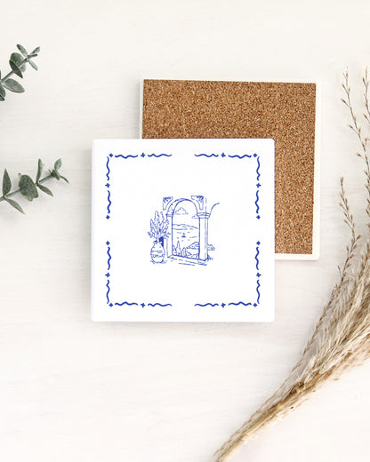 La Dolce Vita Ceramic Coaster