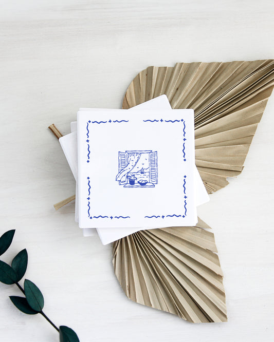 La Dolce Vita Ceramic Coaster