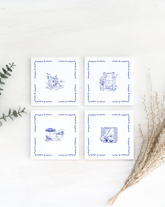 La Dolce Vita Ceramic Coaster
