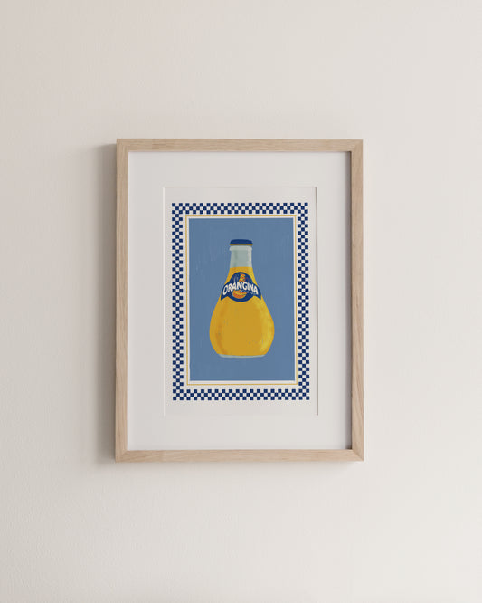 Orangina - A4 Print