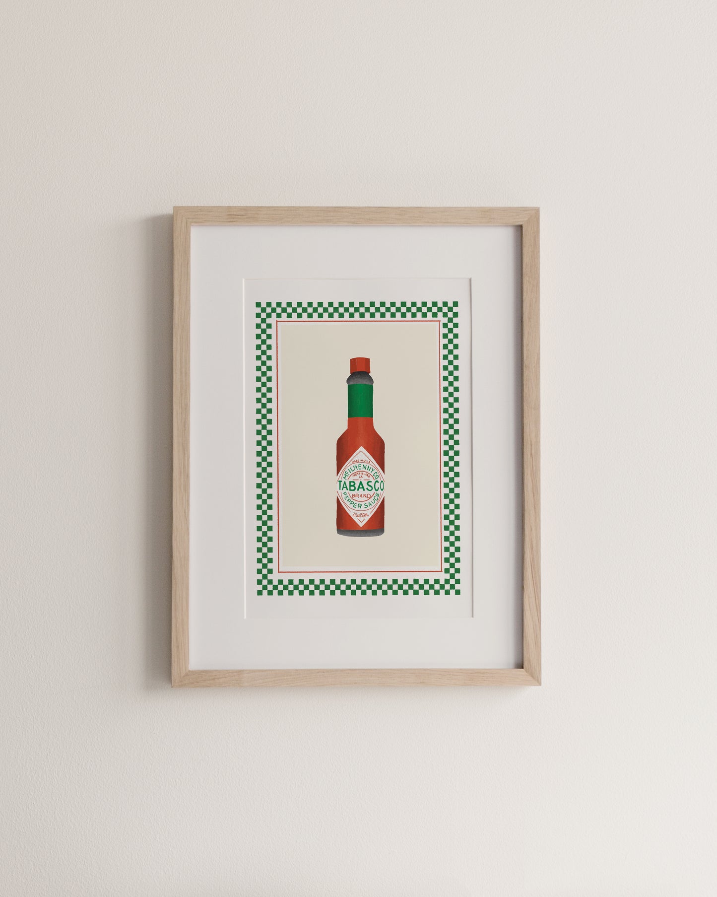 Tabasco Sauce - A4 Print