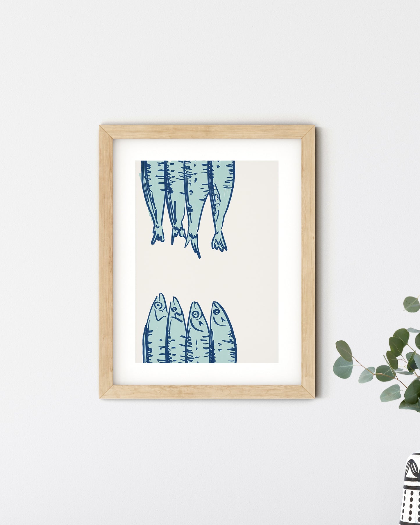 Thou shalt have a fishy, A4 Print