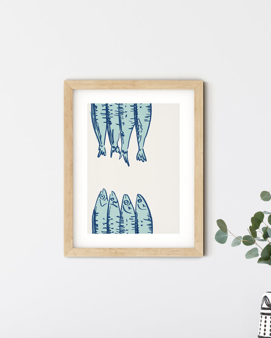 Thou shalt have a fishy, A4 Print
