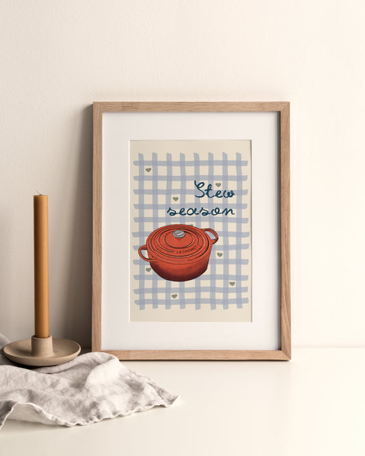 Stew Season A4 Print