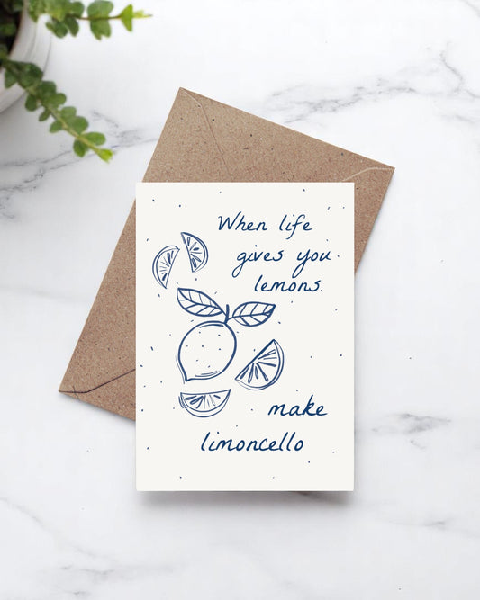 When life gives you lemons, make limoncello